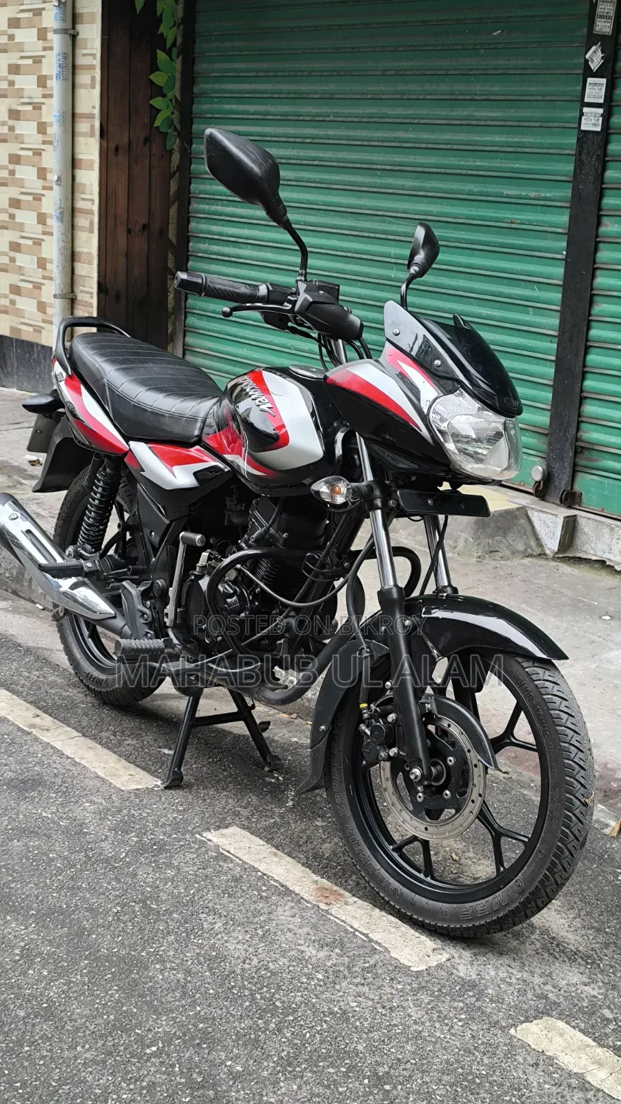 Bajaj Discover 110 2022 Black