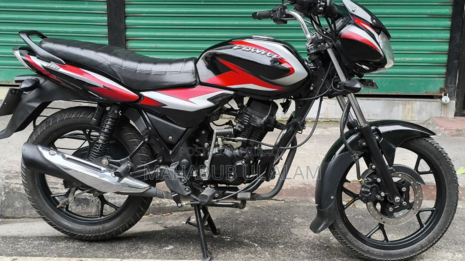 Bajaj Discover 110 2022 Black