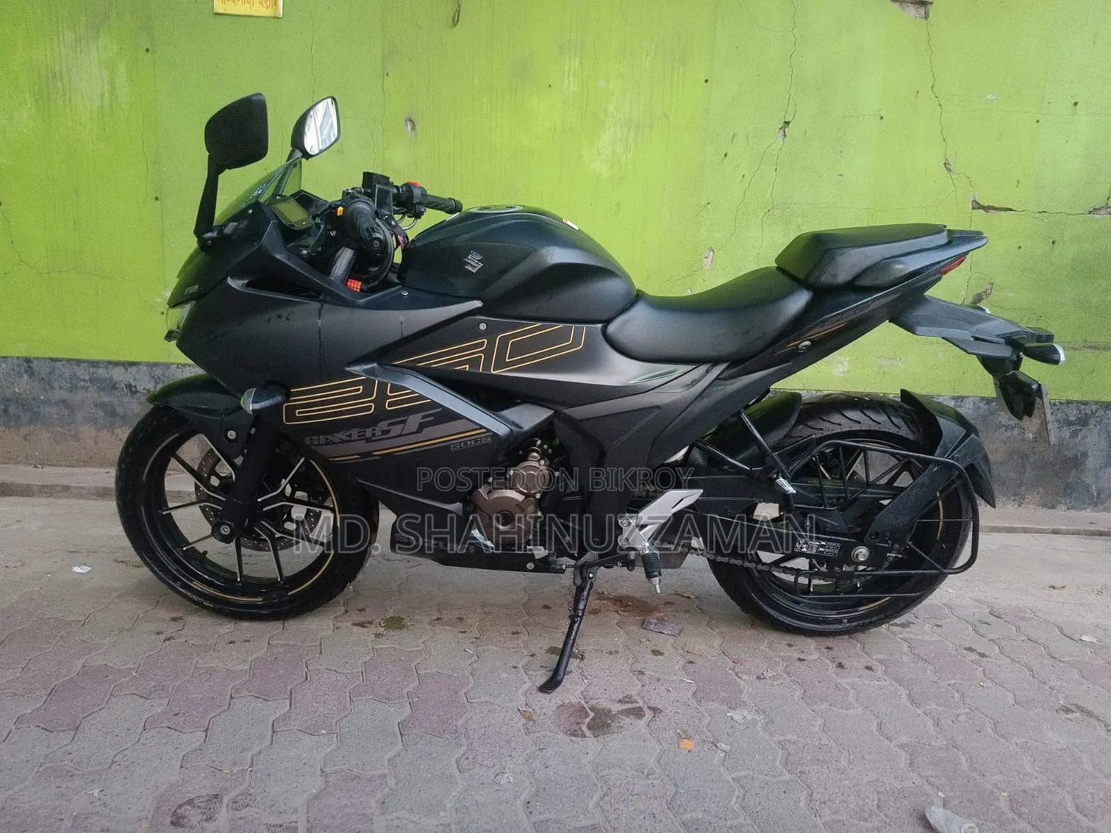 New Suzuki Gixxer SF 2025 Black