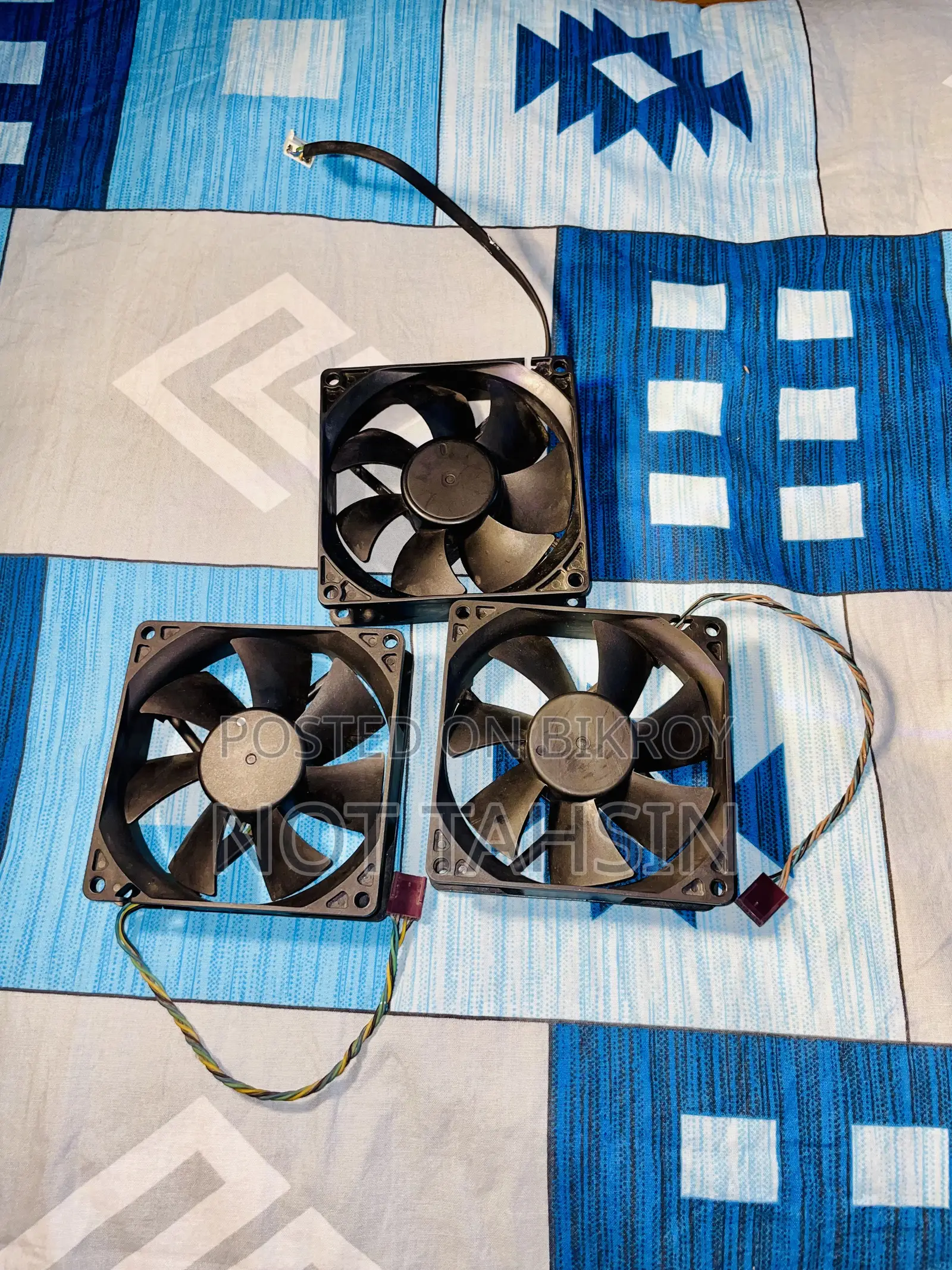 Premium Heavy Duty PC Cooling Fan Combo (3 Pcs) for Sale