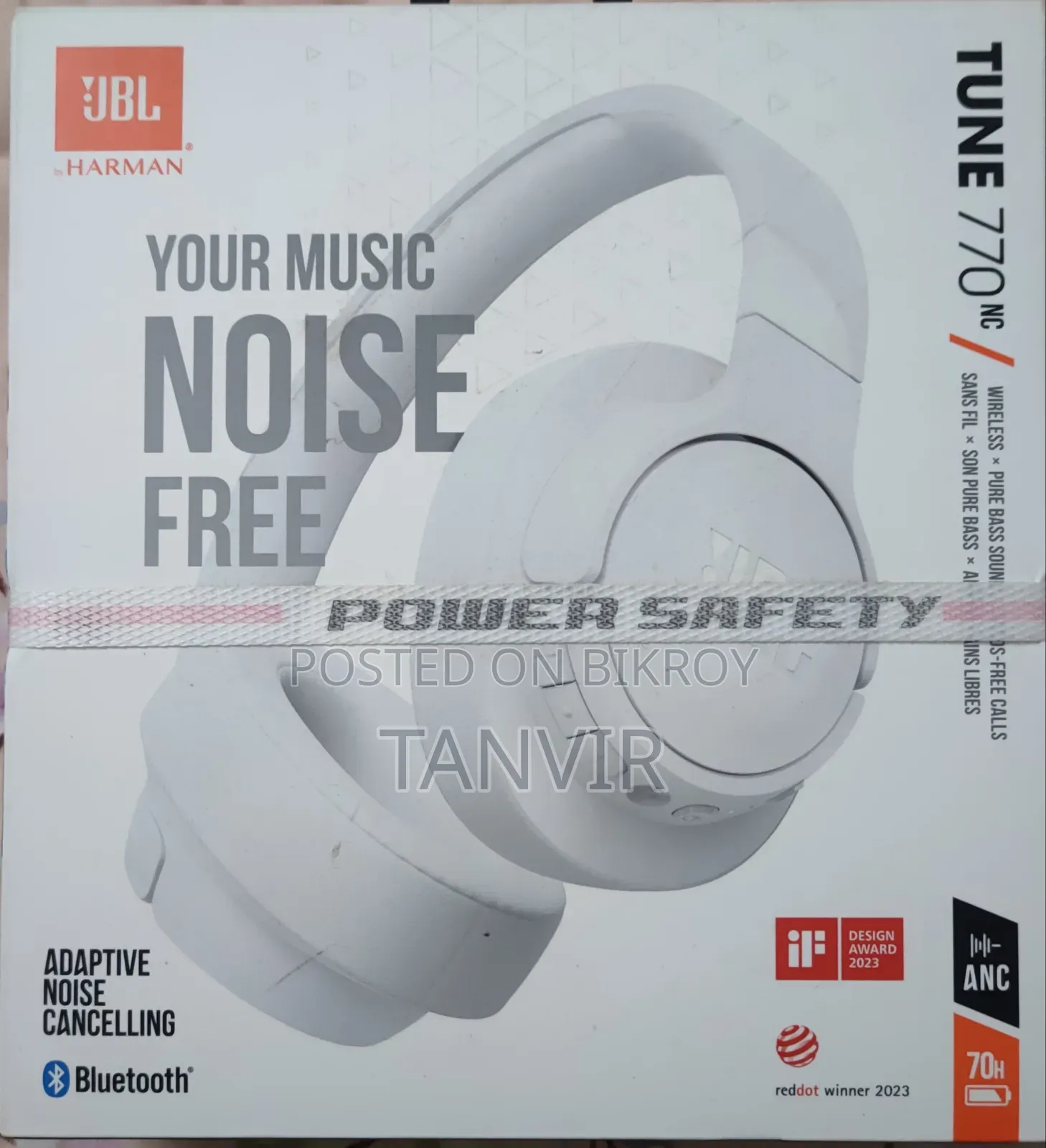 JBL Tune 770 Nc Wireless Headphone