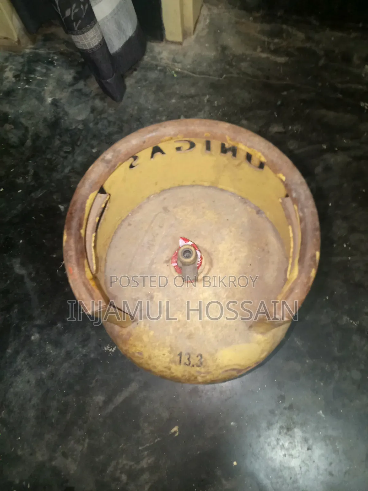 Unitex 12kg Empty Gas Cylinder for Sale