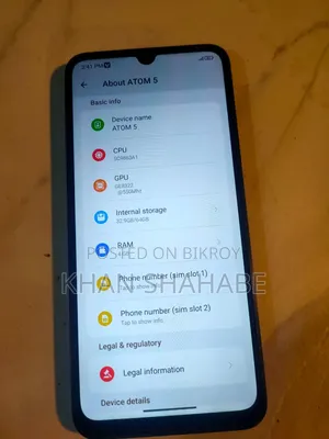 Symphony ATOM 5 64 GB Black
