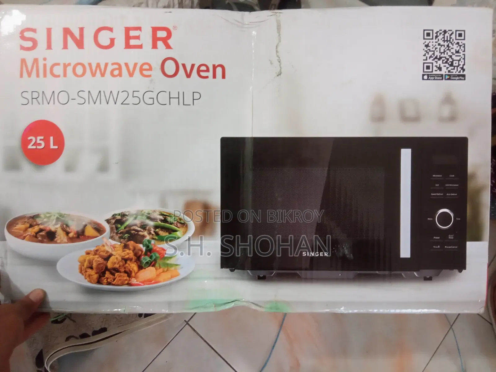 Microwave Oven - Smw25gchlp - 25 L
