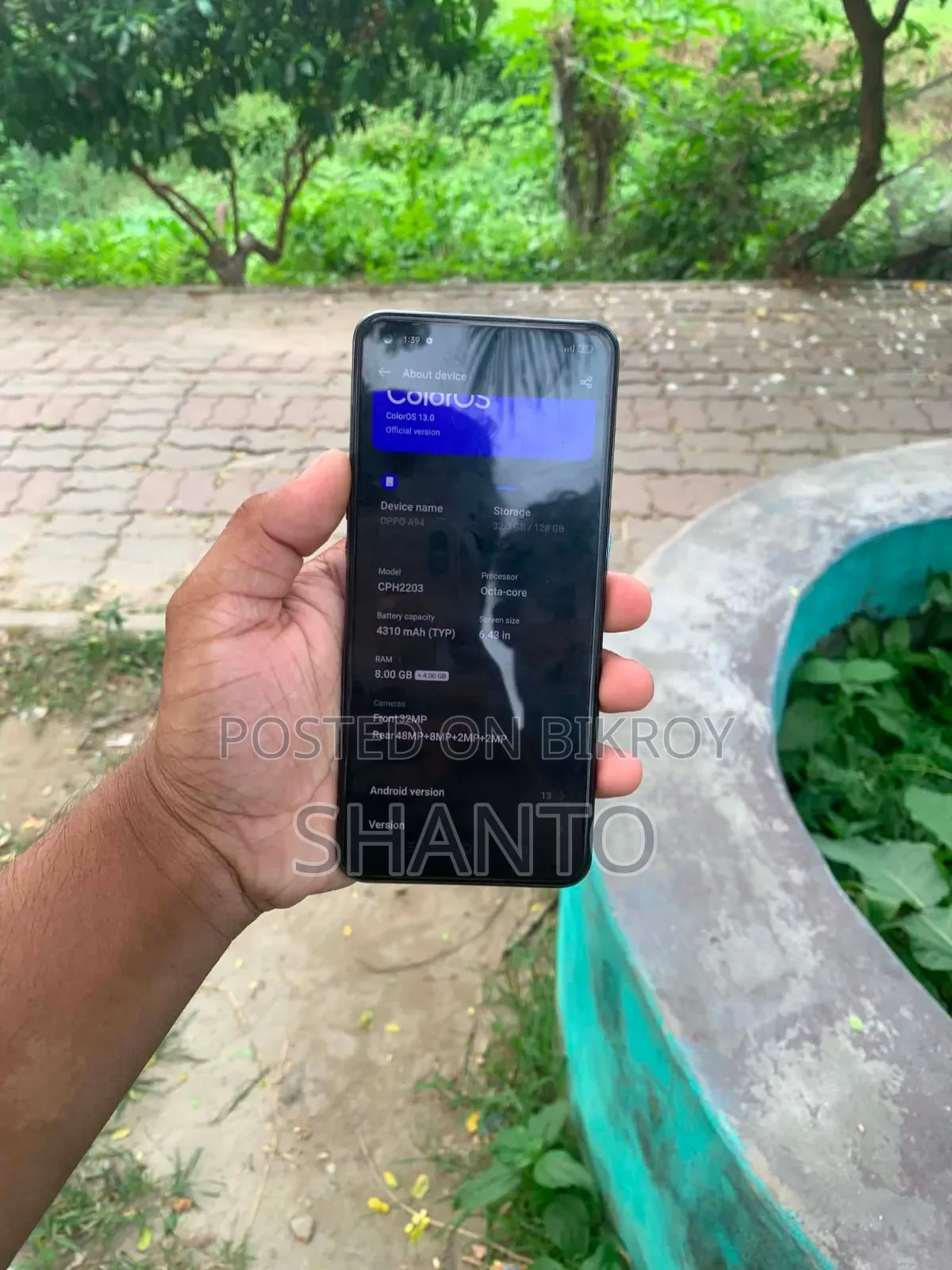 ওপ্পো এ৯৪ ১২৮ জিবি হোয়াইট
