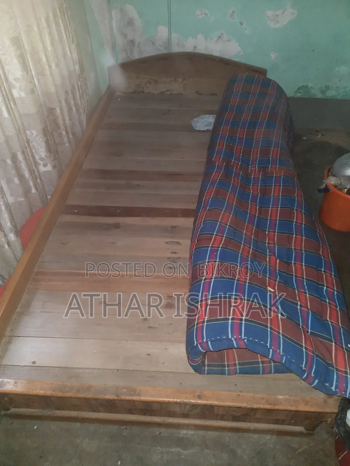 Single Bed (Wood Made)