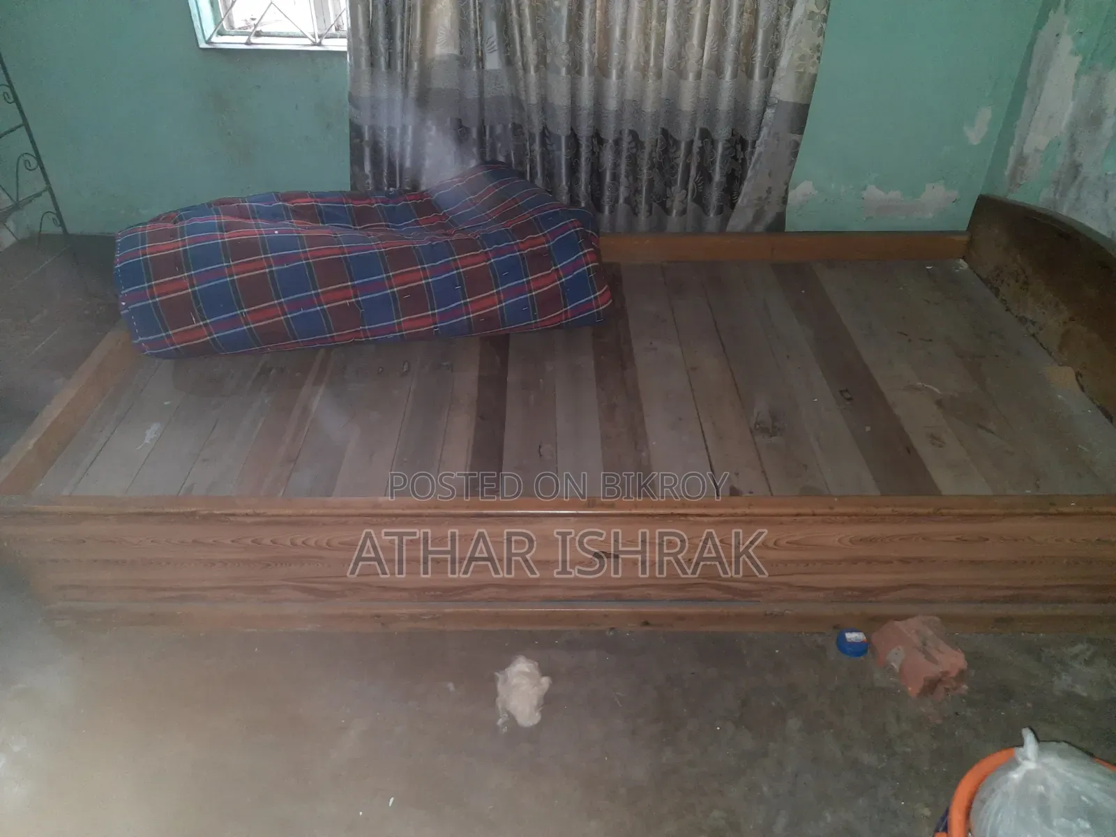 Single Bed (Wood Made)