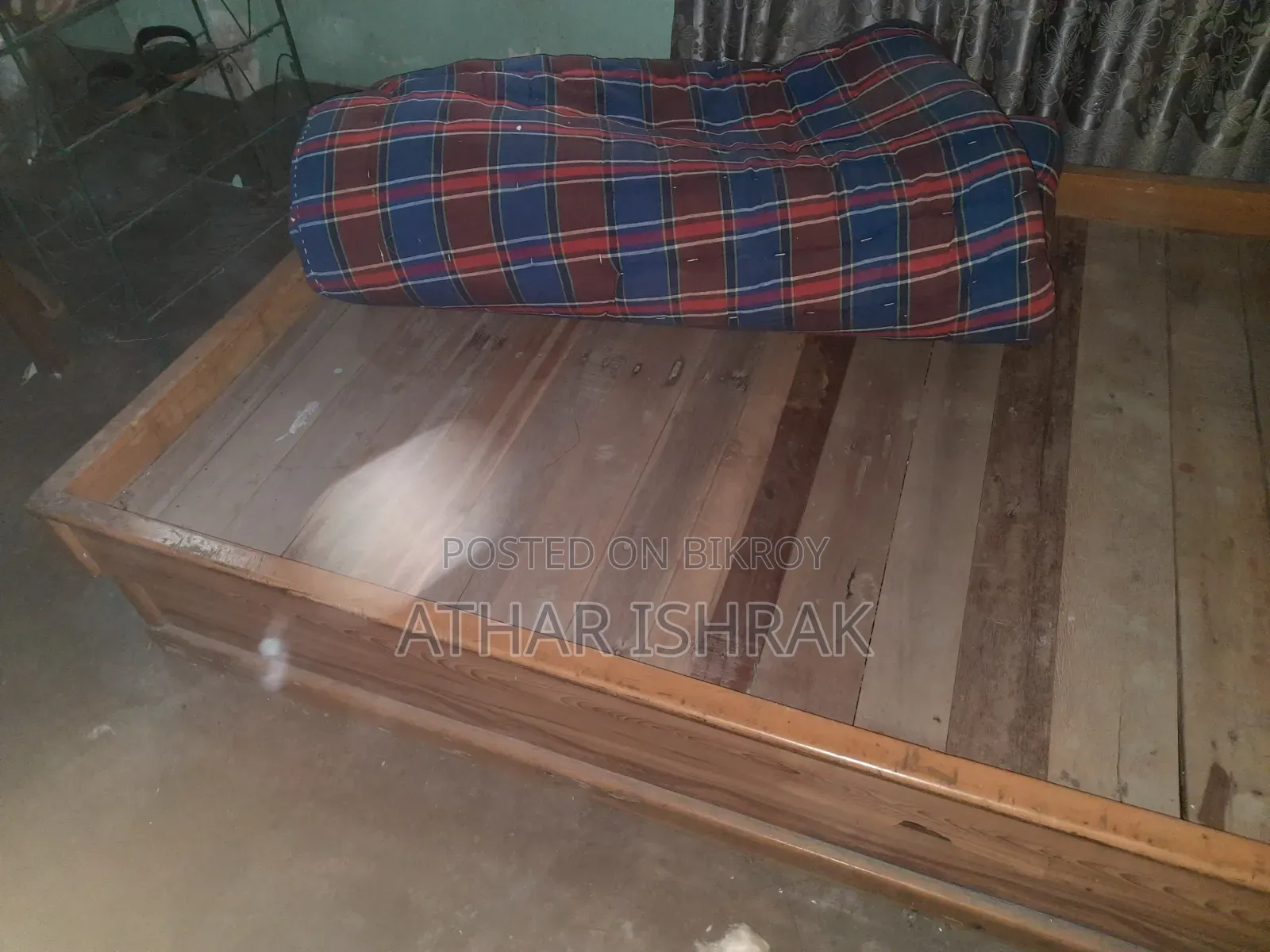 Single Bed (Wood Made)