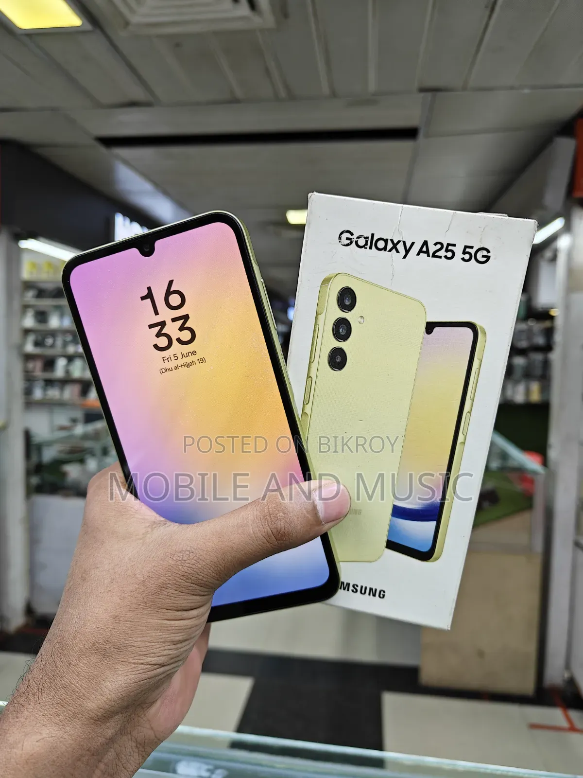 Samsung Galaxy A25 128 GB Yellow
