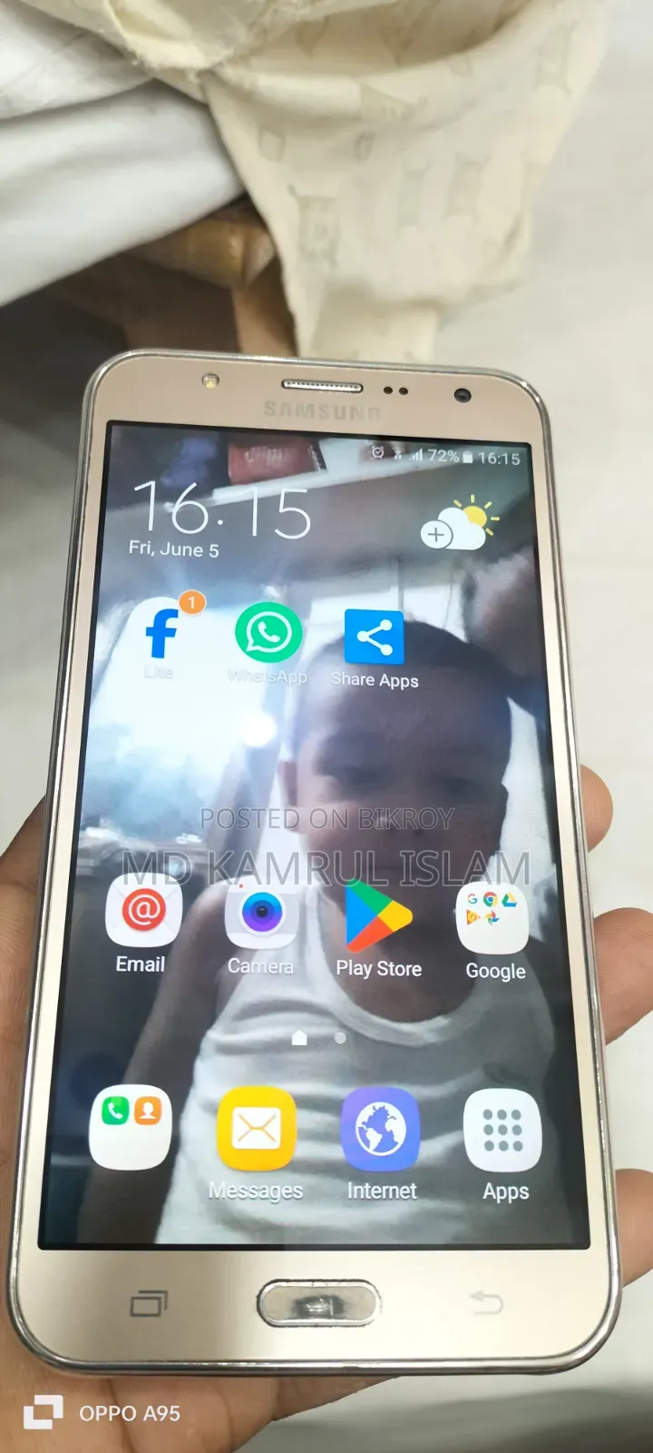 Samsung Galaxy J7 16 GB Gray