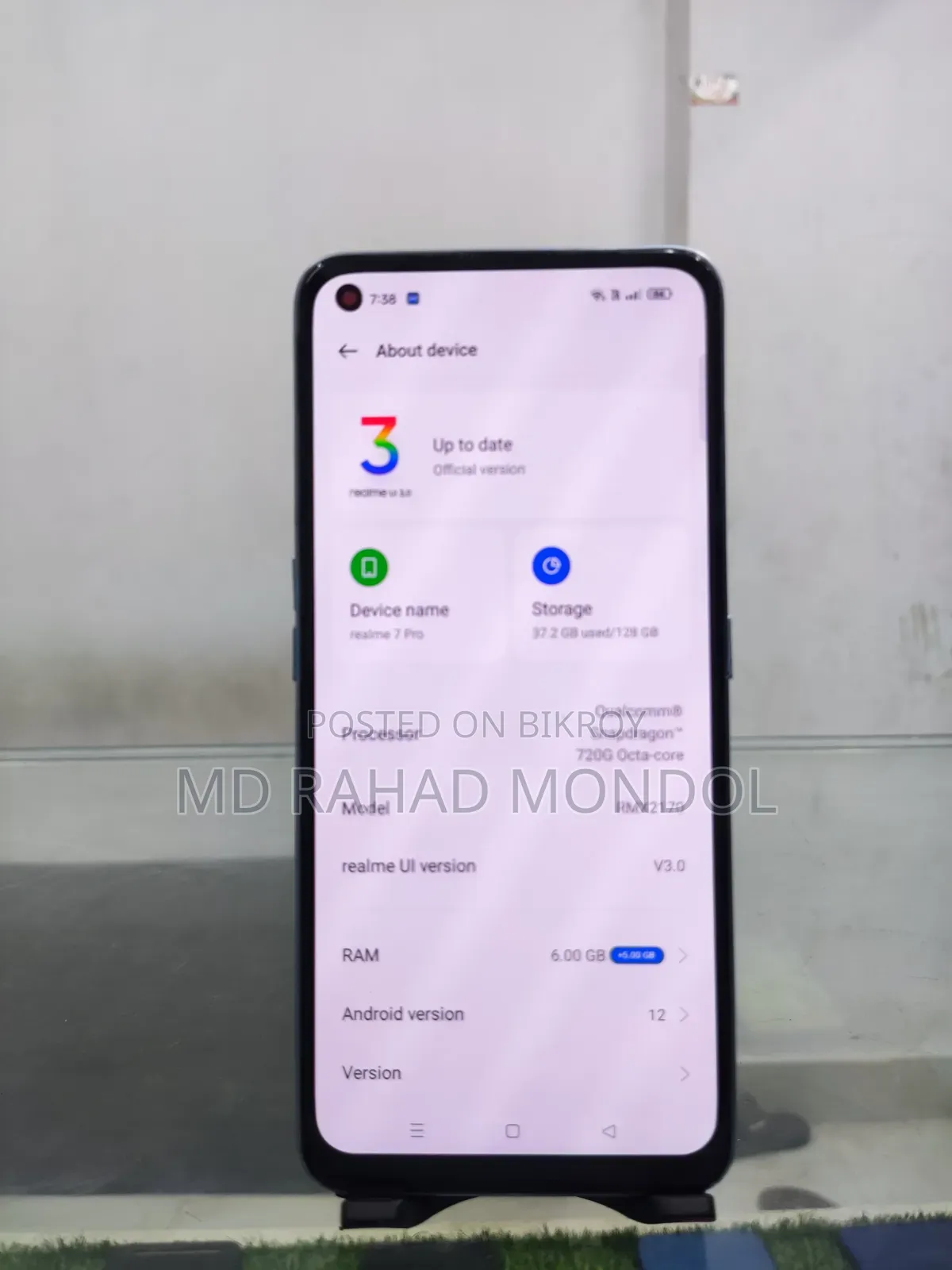 Realme 7 Pro 128 GB Blue