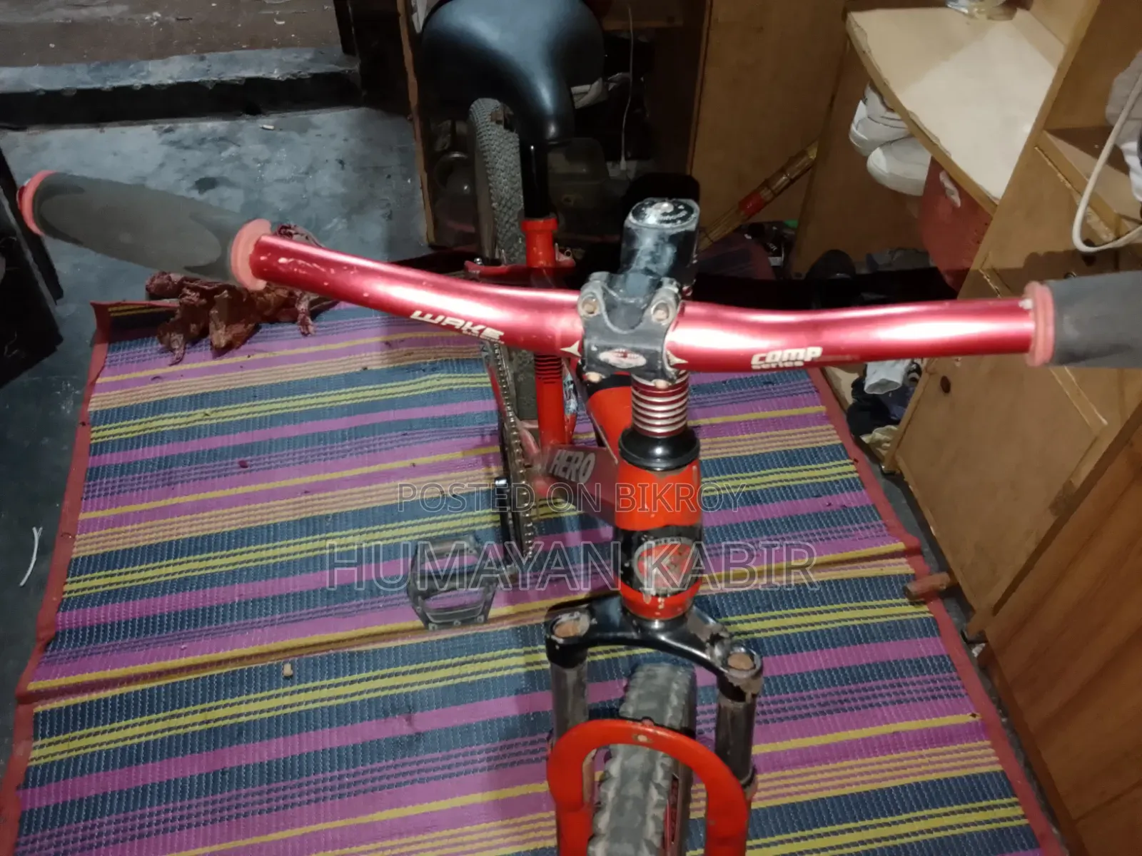 Bicycle non-gear non-brake, no other work needed