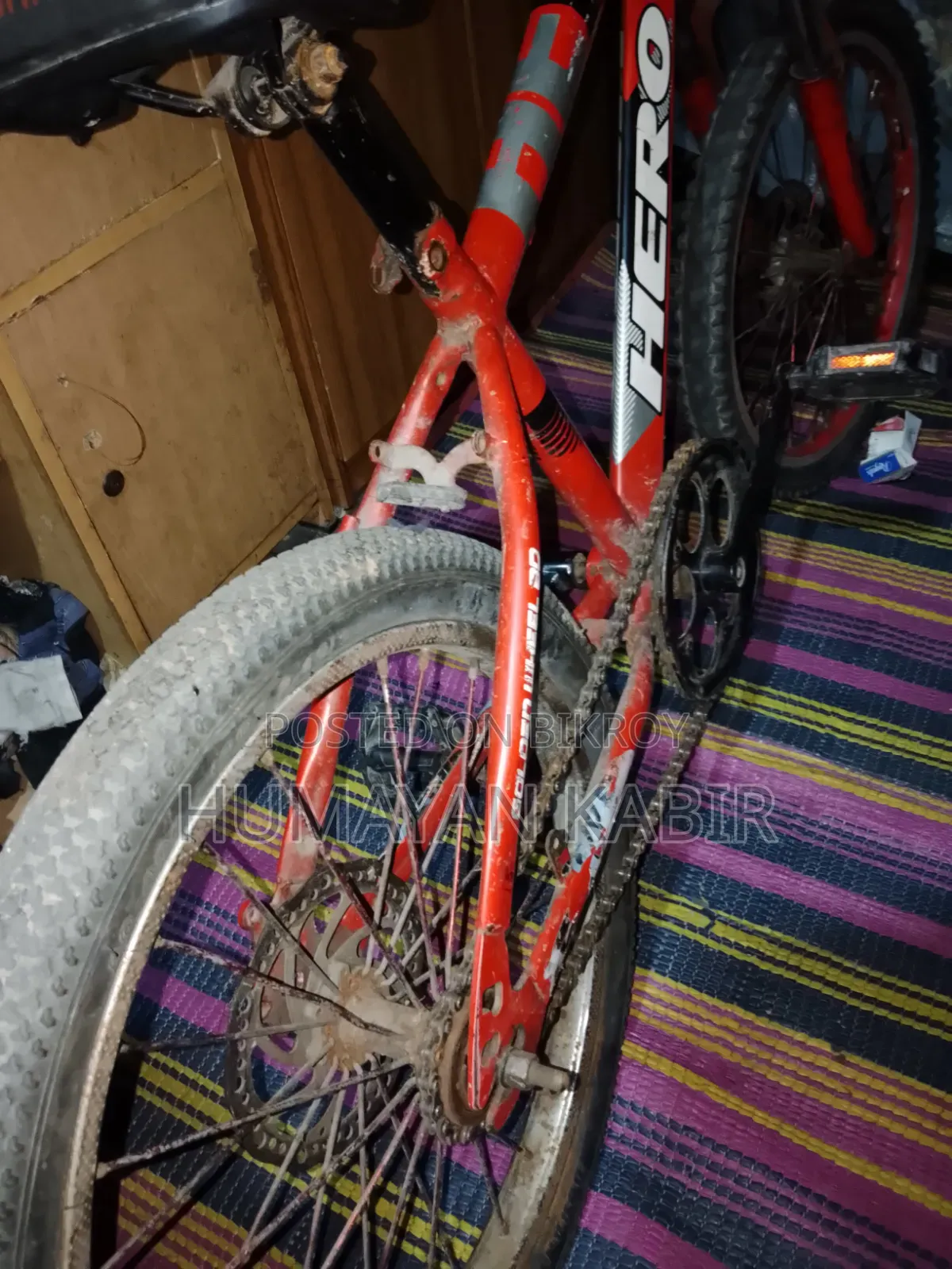 Bicycle non-gear non-brake, no other work needed