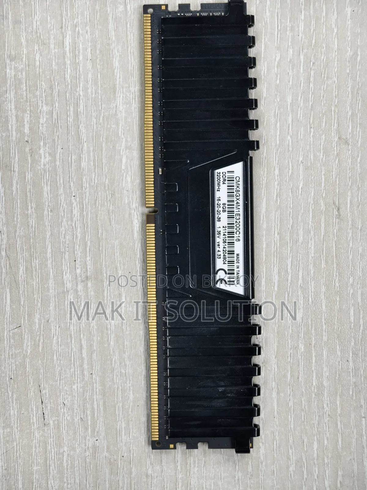 Corsair Vengeance LPX 8gb 3200mhz Ddr4 Desktop Ram