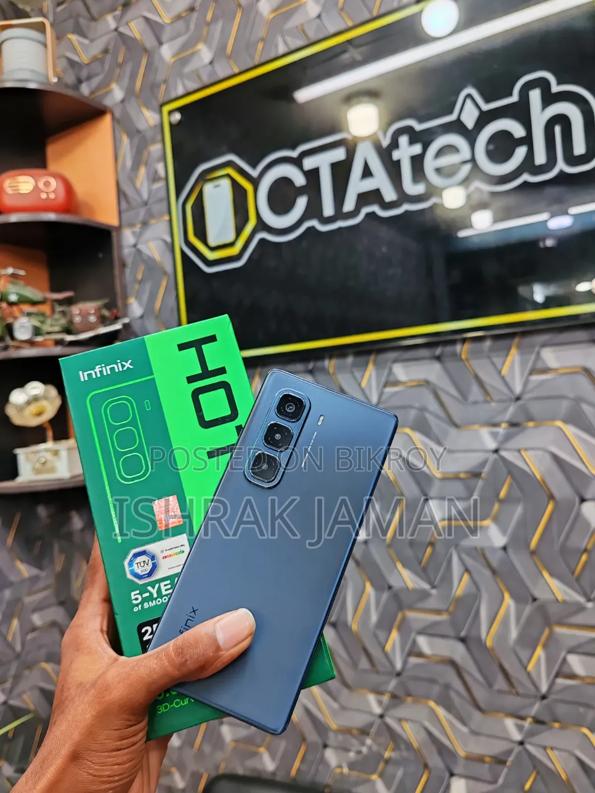 Infinix Hot 50 Pro+ 4G 256 GB Black