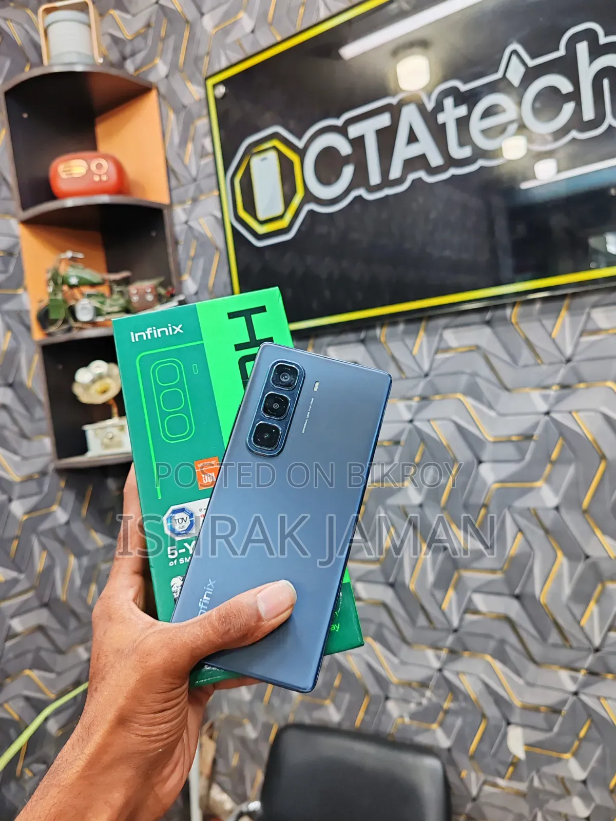Infinix Hot 50 Pro+ 4G 256 GB Black