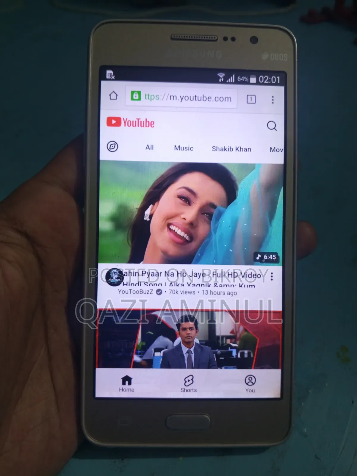 Samsung Galaxy Grand Prime 8 GB Gold