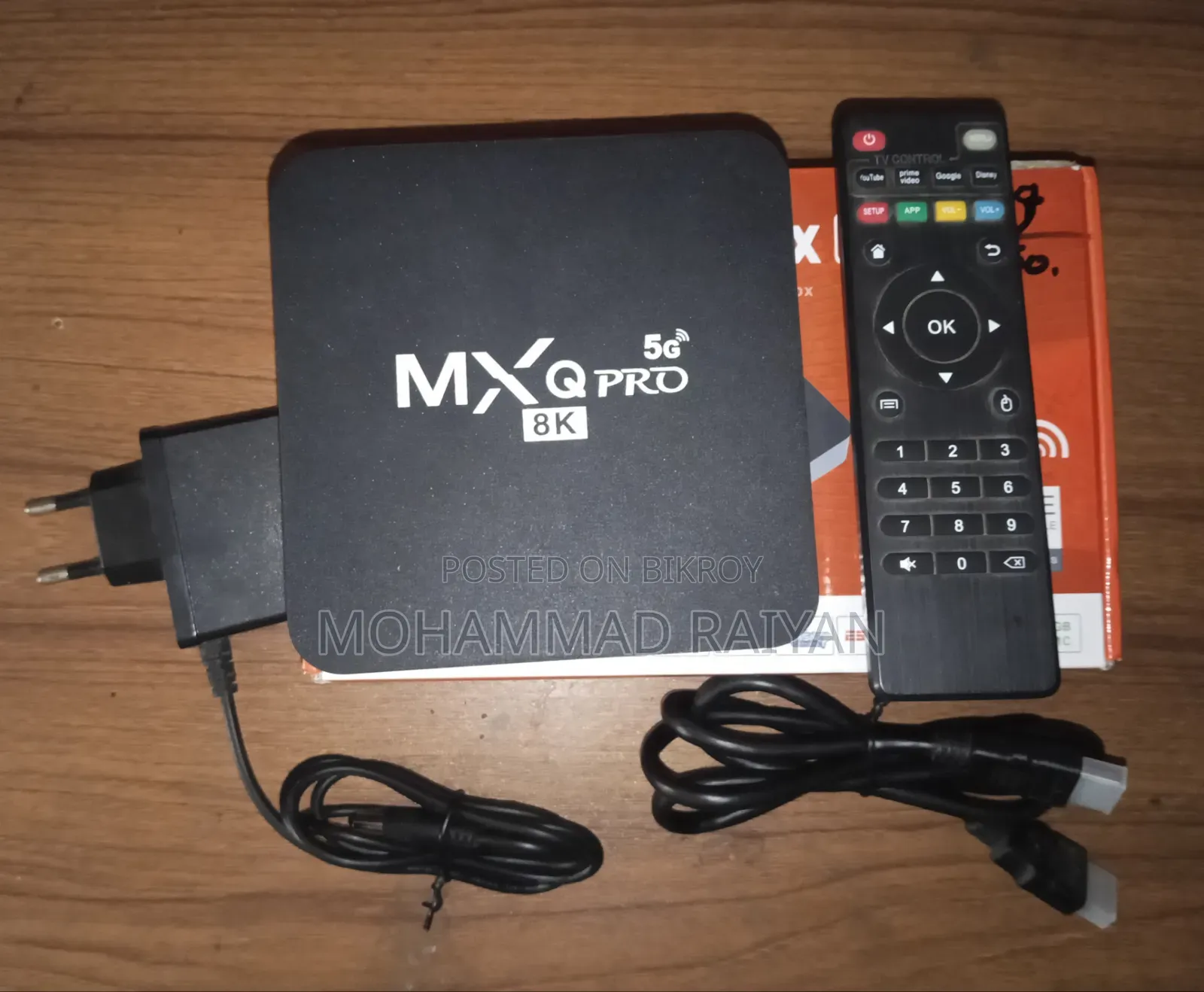MXQ Pro 5G Android TV Box