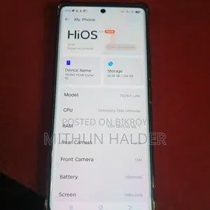 Tecno Pova Curve 2 128 GB Gray