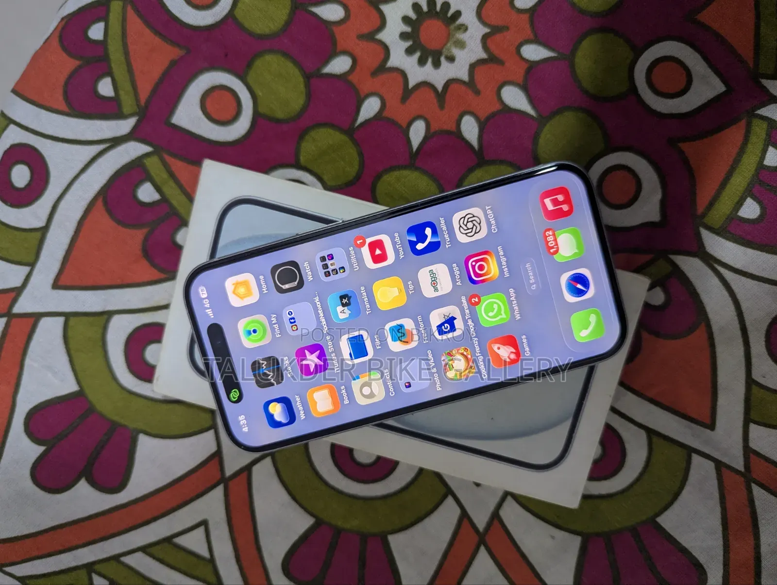 Apple iPhone 15 256 GB Blue
