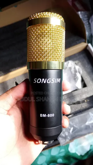 Bm 800 Microphone With V8 Soundcard