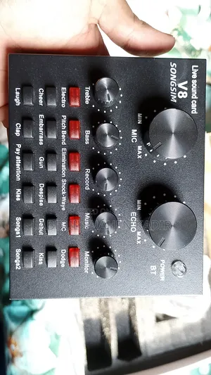 Bm 800 Microphone With V8 Soundcard