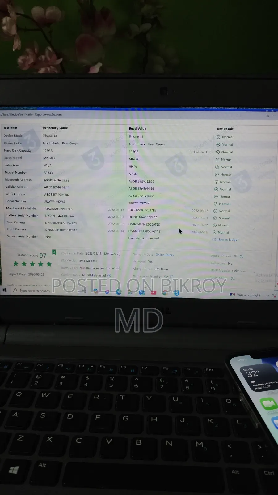 Apple iPhone 13 128 GB Green