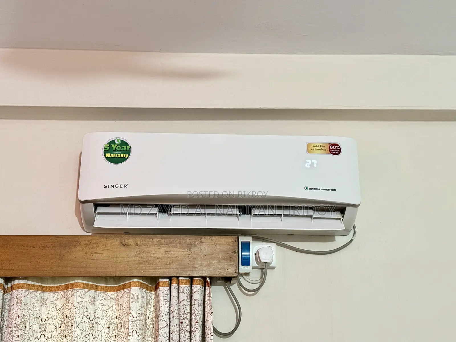 Singer 1.5 Ton Green Inverter AC