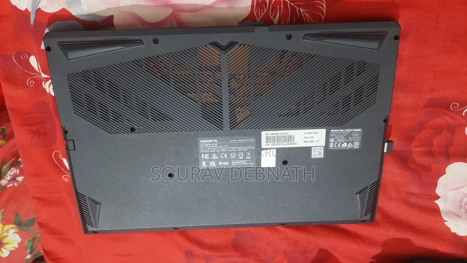 Laptop Gigabyte 16GB Intel Core I7 SSD 1T