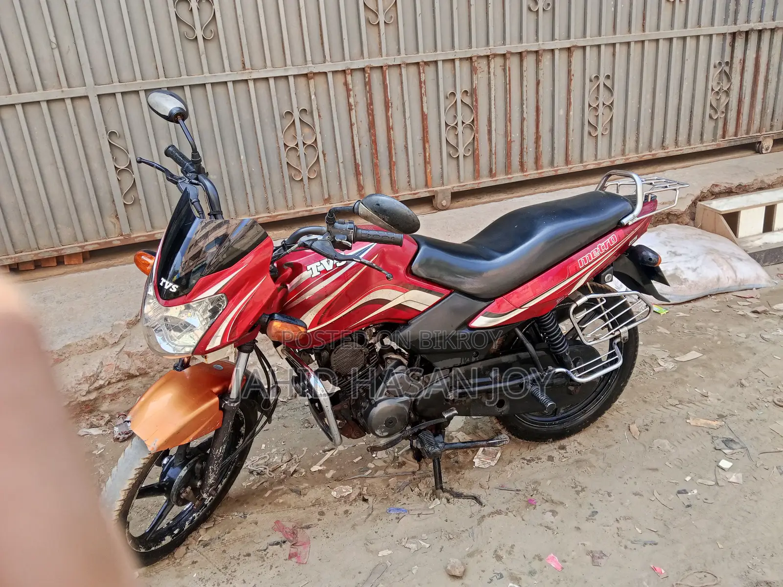 TVS Metro 2016 Red