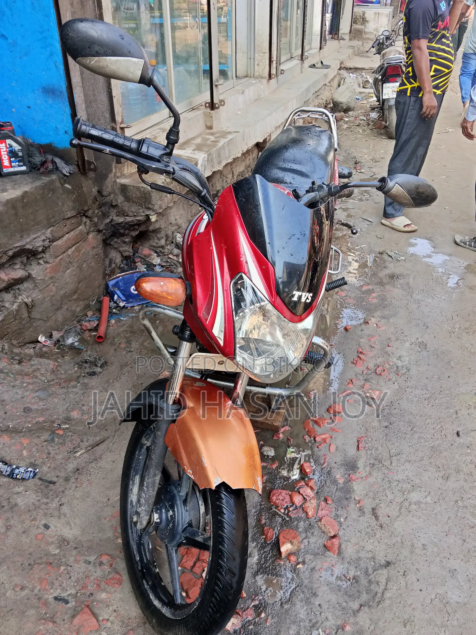 TVS Metro 2016 Red