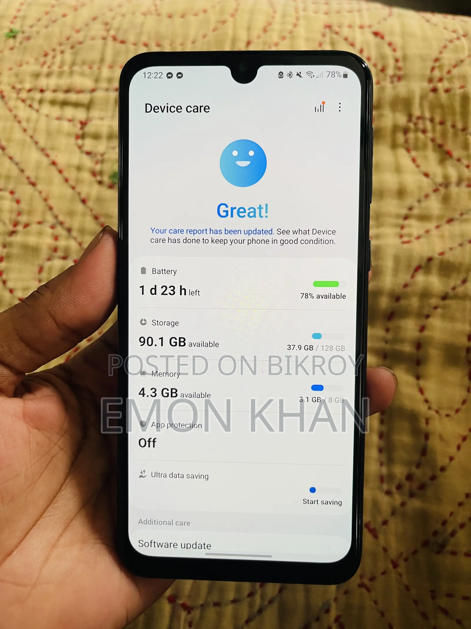 Samsung Galaxy M31 128 GB Blue