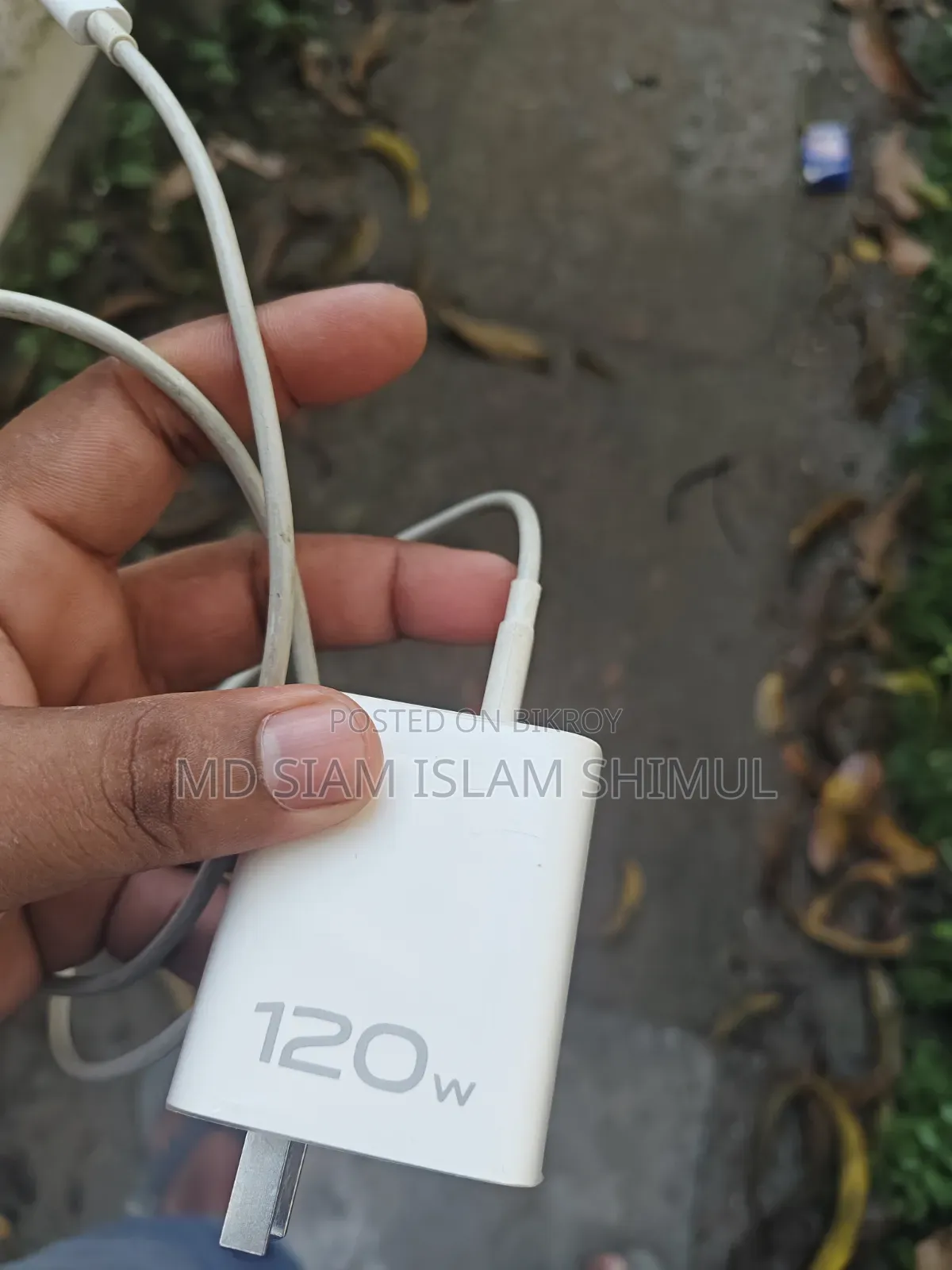 120W Flash Charger for iQOO (Did Not Come With Box)