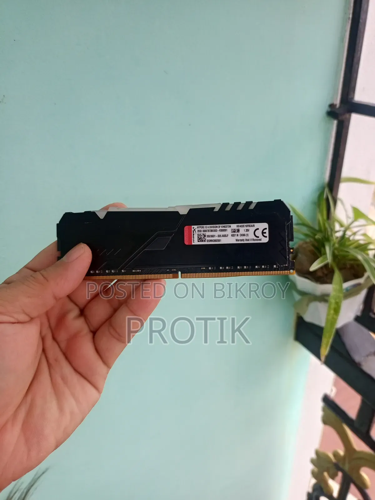 RAM 8 GB DDR4