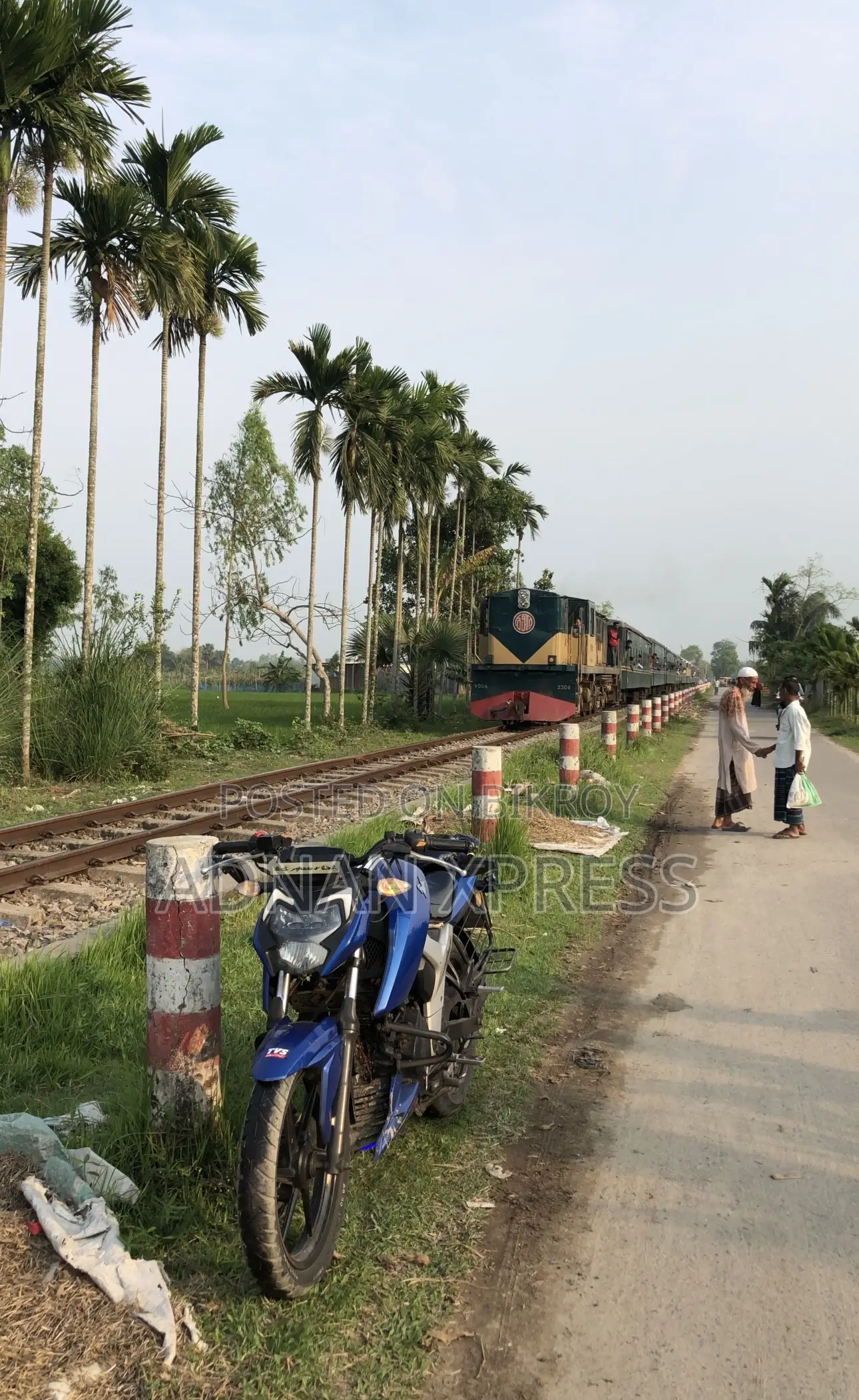 TVS Apache 160 4V 2021 Blue