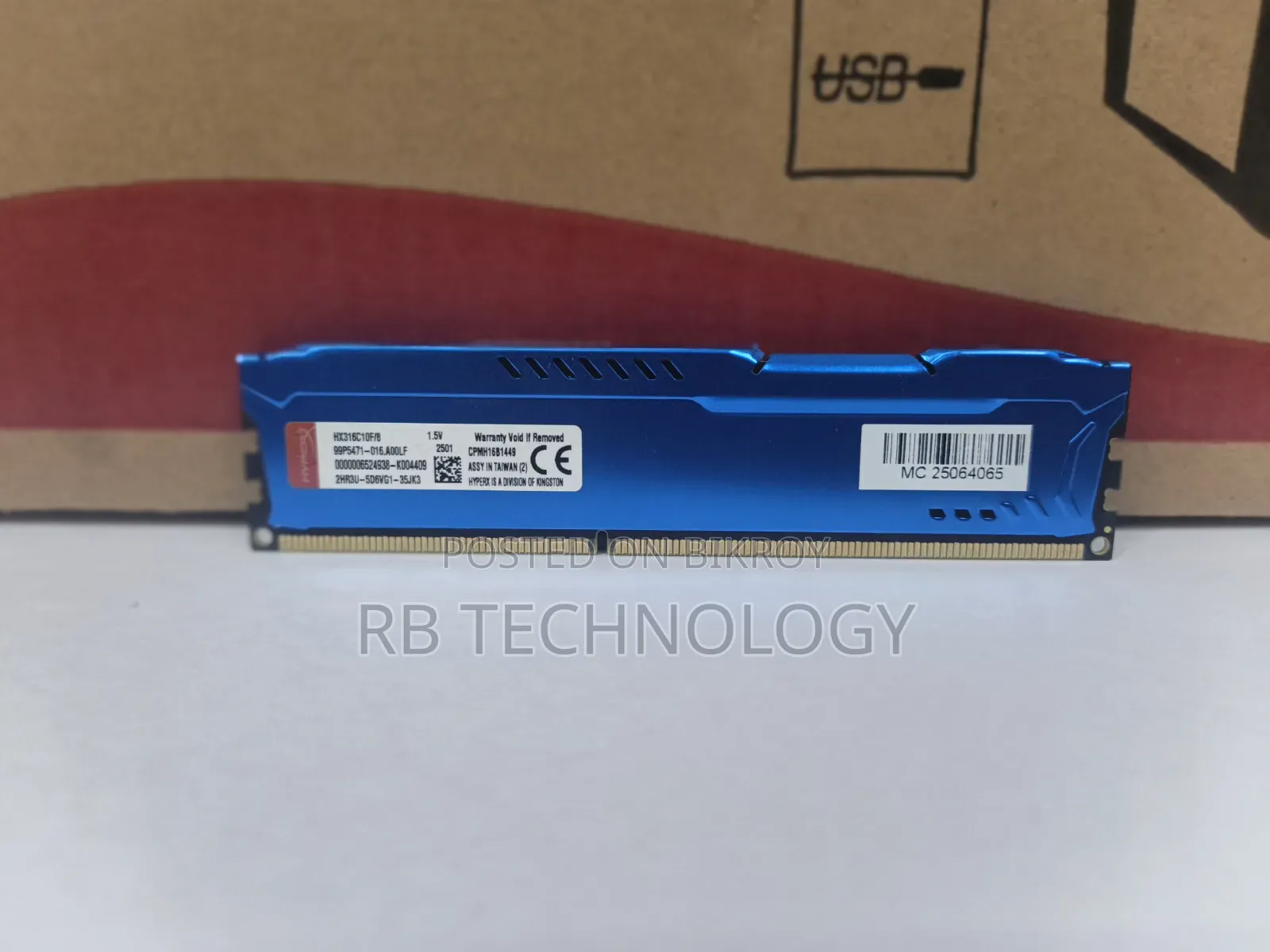 Hyperx 8GB DDR3 Desktop RAM