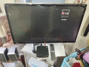 Lg 25 ইঞ্চি রিমোট কন্ট্রোল টিভি + টিভি বক্স + Microlab স্পিকার বিক্রয়