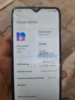 Xiaomi Redmi Note 8 128 GB Blue
