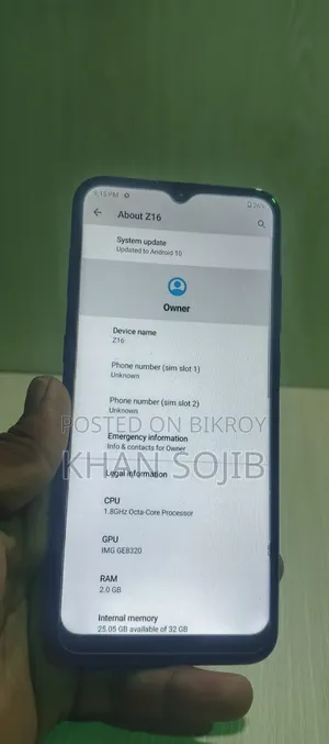 সিম্ফনি জেড৩০ ৩২ জিবি