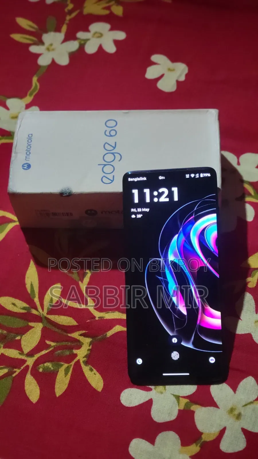 Motorola Edge 60 256 GB Blue