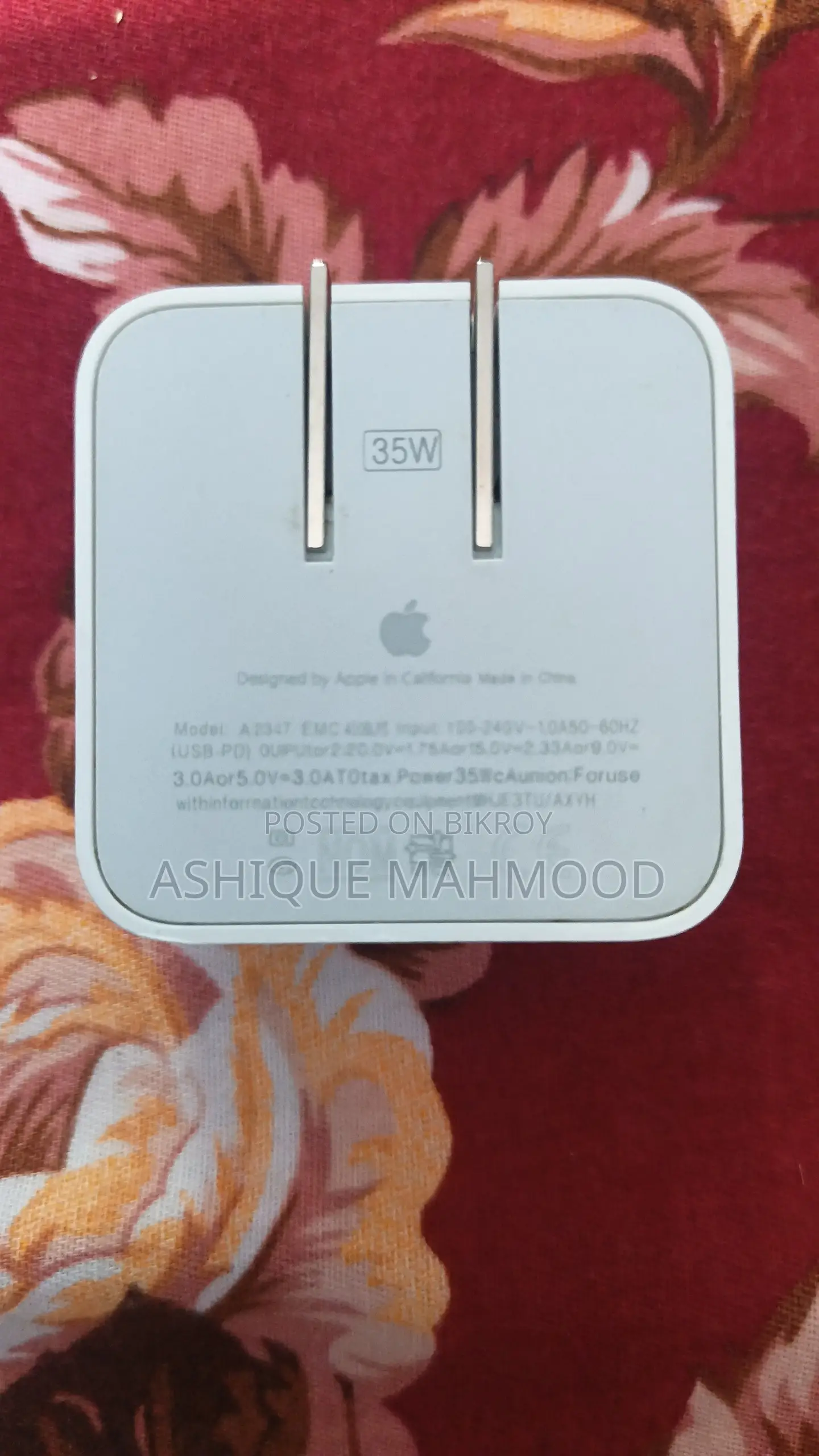 iPhone 17 Original Charger Adapter