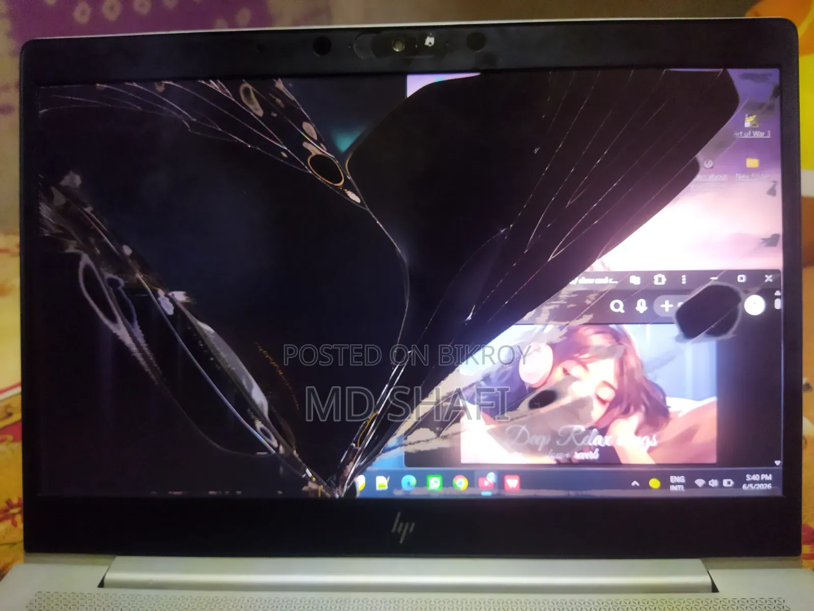 Laptop HP EliteBook 840 G6 8GB Intel Core i5 SSD 256GB