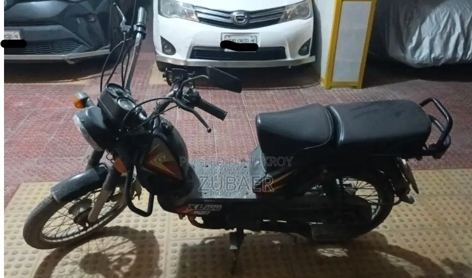 TVS XL 100 2021 Black
