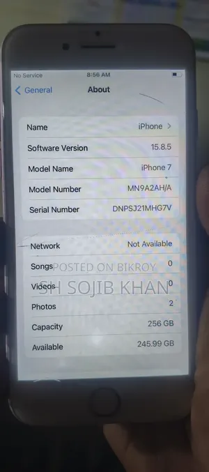 Apple iPhone 7 256 GB Silver