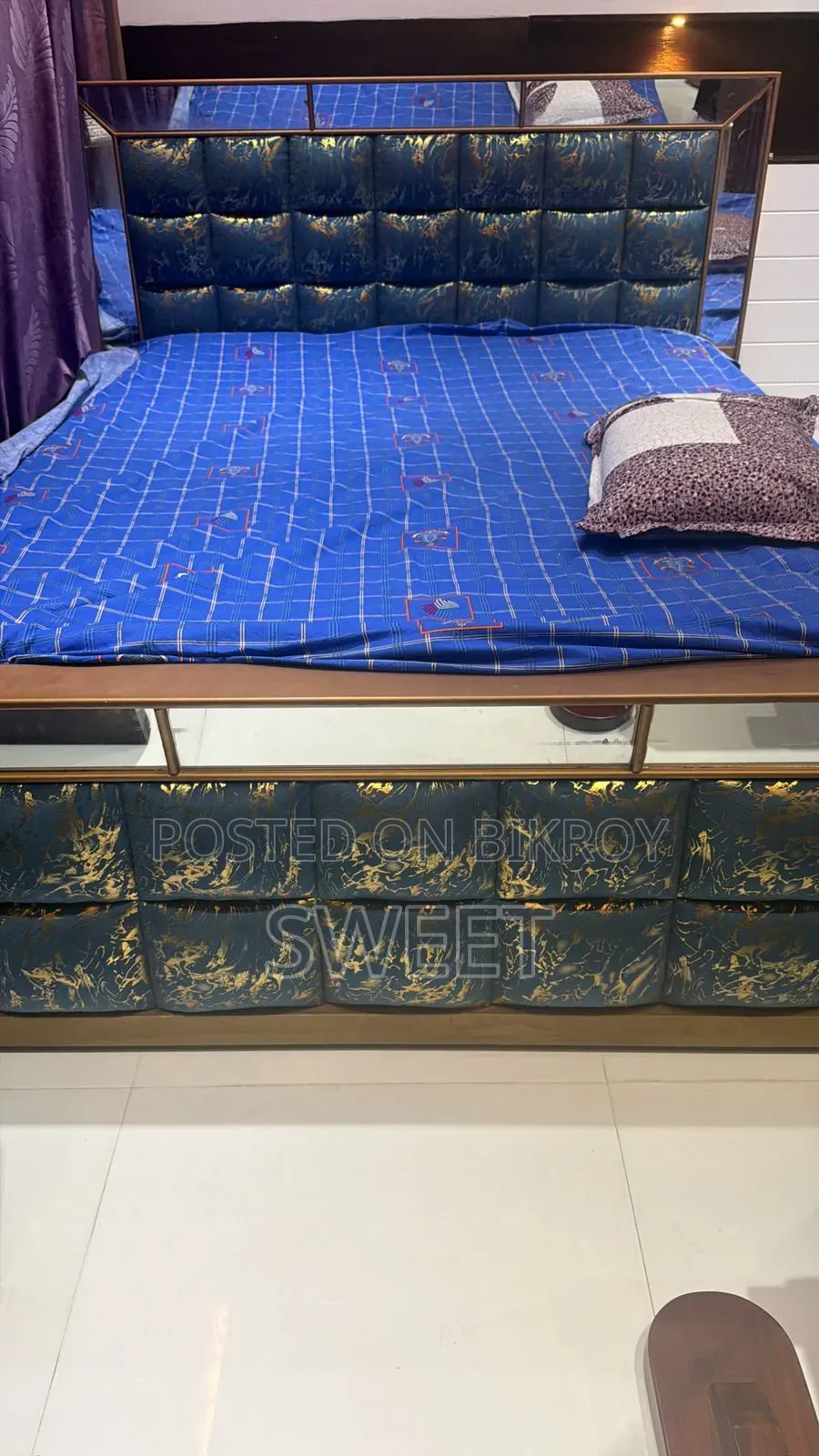 This bed will be sold