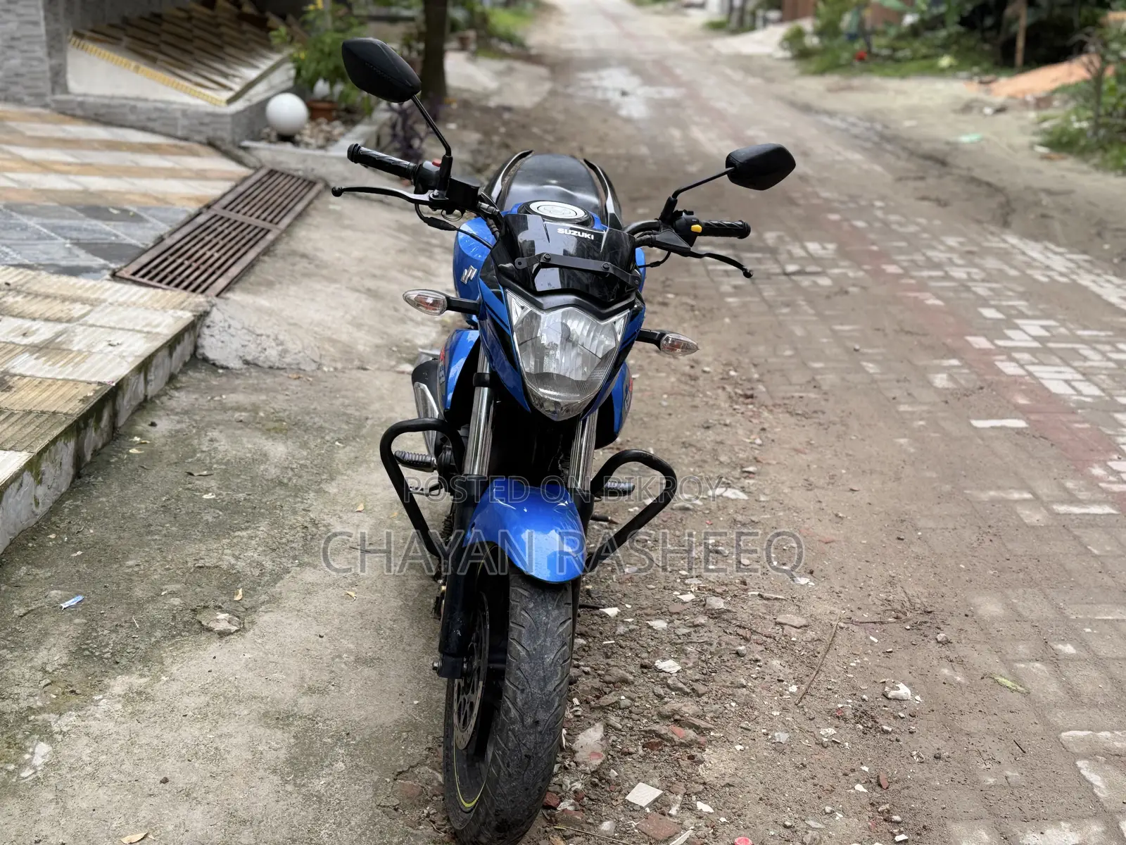 Suzuki Gixxer Monotone 2017 Blue