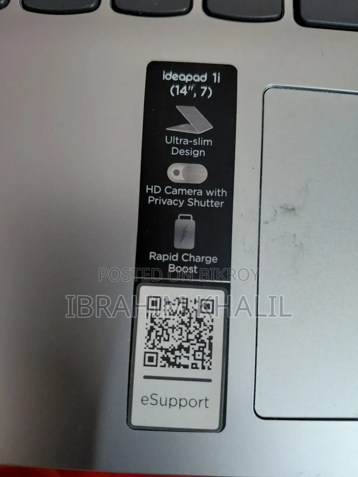 Laptop Lenovo IdeaPad 1 4GB Intel Celeron HDD 256GB