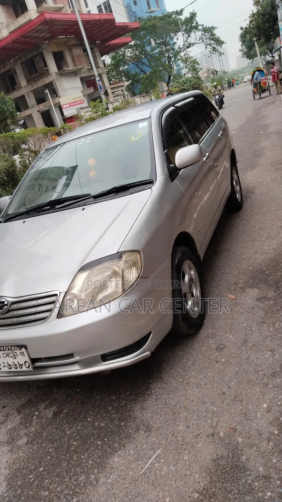 Toyota Corolla Fielder 2003 Silver