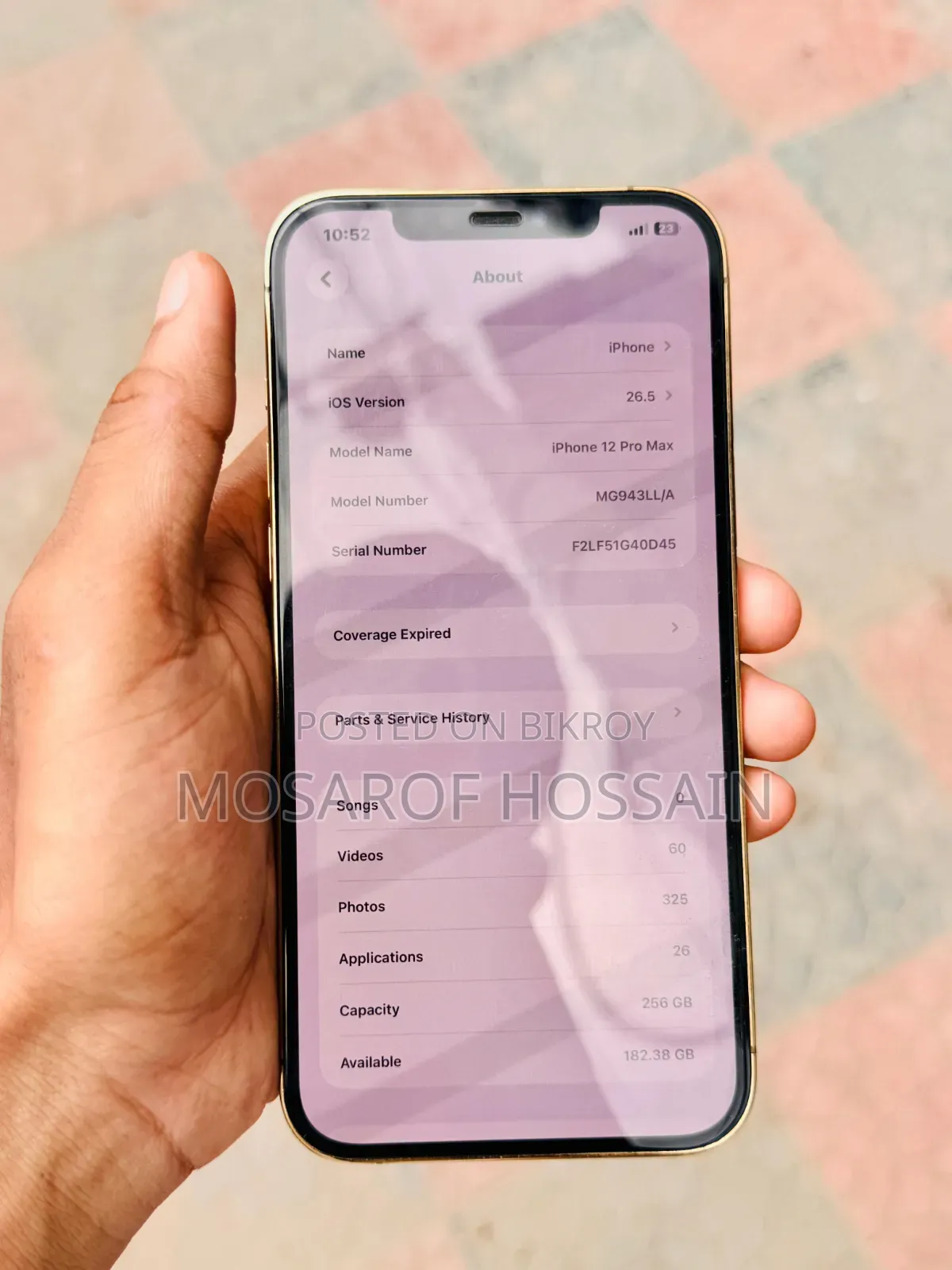 Apple iPhone 12 Pro Max 256 GB Rose Gold