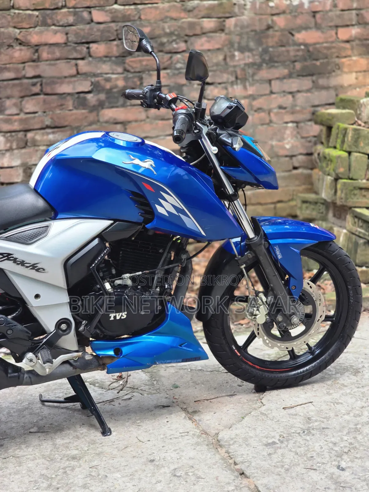 TVS Apache 160 4V 2022 Blue